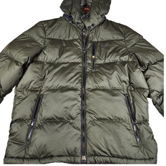 NEW Polo Ralph Lauren L Insulated Down Puffer Coat Winter Jacket Olive MRSP $498 - Picture 6 of 17